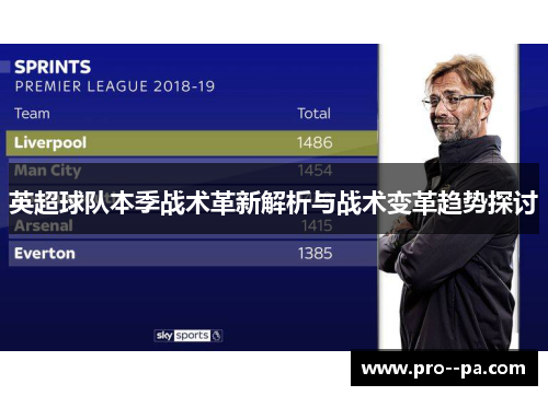 英超球队本季战术革新解析与战术变革趋势探讨